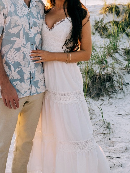 ANTONIO MELANI Dresses & Skirts - White Antonio Malani Maxi Dress